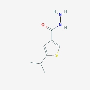 5-Isopropylthiophene-3-carbohydrazide