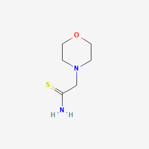 molecular formula C6H12N2OS B1364804 2-Morpholin-4-ylethanethioamide CAS No. 16888-43-0