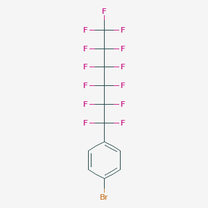 molecular formula C12H4BrF13 B136481 1-溴-4-(十三氟己基)苯 CAS No. 149068-56-4