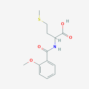 2-[(2-Methoxybenzoyl)amino]-4-(methylthio)butanoic acid