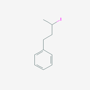 molecular formula C10H13I B13648246 (3-Iodobutyl)benzene CAS No. 59456-20-1