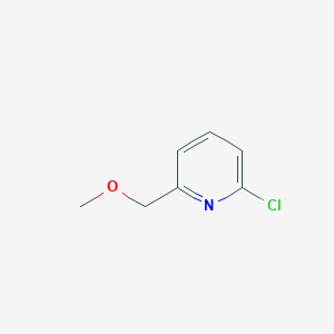 molecular formula C7H8ClNO B13648322 2-Chloro-6-(methoxymethyl)pyridine 