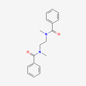 molecular formula C18H20N2O2 B13648392 N,N'-(Ethane-1,2-diyl)bis(N-methylbenzamide) 