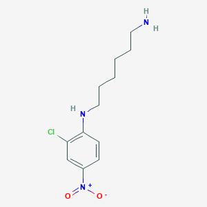 N-(2-chloro-4-nitrophenyl)hexane-1,6-diamine