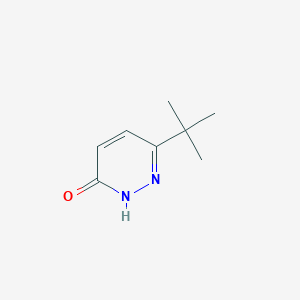 molecular formula C8H12N2O B136486 6-Tert-butyl-2,3-dihydropyridazin-3-one CAS No. 147849-82-9