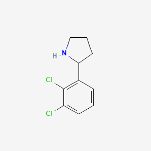 molecular formula C10H11Cl2N B1364878 2-(2,3-Dichlorophenyl)pyrrolidine CAS No. 383127-30-8