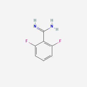 molecular formula C7H6F2N2 B1364898 2,6-二氟苯甲酰胺 CAS No. 762229-49-2