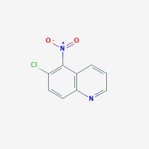 molecular formula C9H5ClN2O2 B1364901 6-氯-5-硝基喹啉 CAS No. 86984-32-9