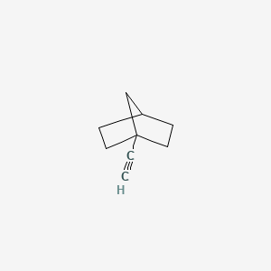 molecular formula C9H12 B13649010 1-Ethynylbicyclo[2.2.1]heptane 