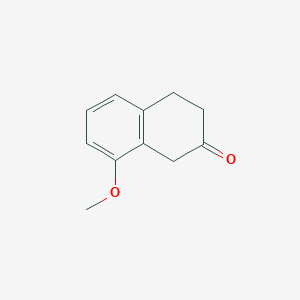 molecular formula C11H12O2 B1364922 8-Methoxy-2-tetralone CAS No. 5309-19-3