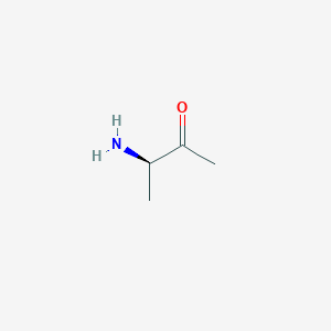 molecular formula C4H9NO B13649321 (R)-3-Aminobutan-2-one 