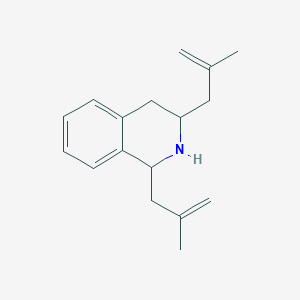 molecular formula C17H23N B1364933 1,3-Bis(2-methylprop-2-enyl)-1,2,3,4-tetrahydroisoquinoline 