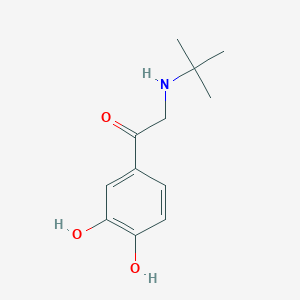 molecular formula C12H17NO3 B136494 1-Oxo Colterol CAS No. 105644-17-5