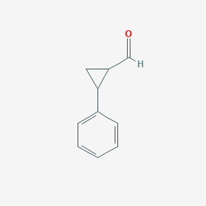 molecular formula C10H10O B1364946 2-Phenylcyclopropane-1-carbaldehyde CAS No. 67074-44-6