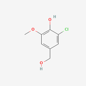 molecular formula C8H9ClO3 B1364949 5-Chlorovanillyl alcohol CAS No. 20624-92-4