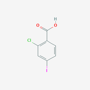 molecular formula C7H4ClIO2 B136495 2-Chloro-4-iodobenzoic acid CAS No. 145343-76-6