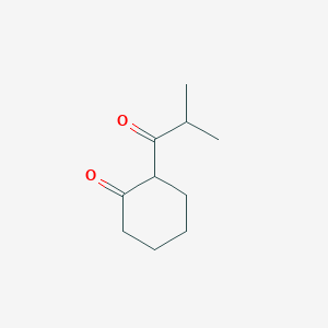 molecular formula C10H16O2 B1365007 2-异丁酰环己酮 CAS No. 39207-65-3