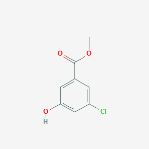 molecular formula C8H7ClO3 B1365012 Methyl 3-chloro-5-hydroxybenzoate CAS No. 98406-04-3