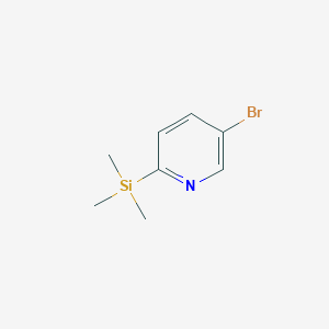 molecular formula C8H12BrNSi B1365013 5-Bromo-2-(trimethylsilyl)pyridine CAS No. 291312-74-8