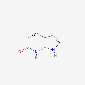 molecular formula C7H6N2O B1365023 1H-Pyrrolo[2,3-b]pyridin-6-ol CAS No. 55052-26-1