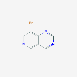 molecular formula C7H4BrN3 B13650319 8-Bromopyrido[4,3-d]pyrimidine 