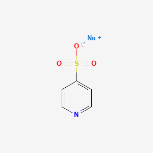 molecular formula C5H4NNaO3S B13650552 Sodium pyridine-4-sulfonate 