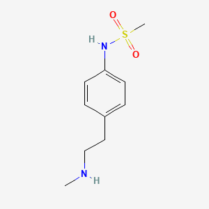 N-Methyl-4-methanesulphonamidophenethylamine