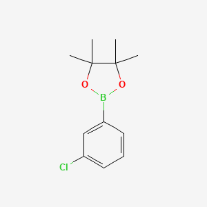 2-(3-Chlorophenyl)-4,4,5,5-tetramethyl-1,3,2-dioxaborolane