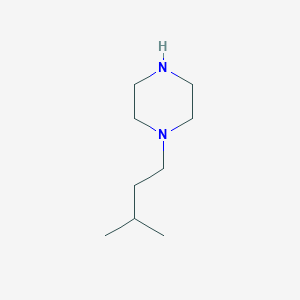 B1365061 1-(3-Methylbutyl)piperazine CAS No. 34581-23-2