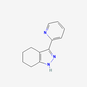 3-(2-Pyridyl)-4,5,6,7-tetrahydro-1H-indazole