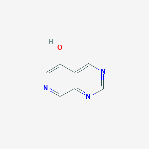 molecular formula C7H5N3O B13650723 Pyrido[3,4-d]pyrimidin-5-ol 