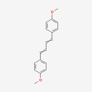 molecular formula C18H18O2 B13650819 (1E,3E)-1,4-bis(4-methoxyphenyl)buta-1,3-diene 