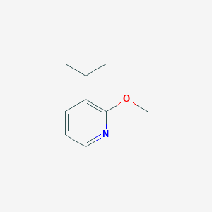 molecular formula C9H13NO B13650866 3-Isopropyl-2-methoxypyridine 