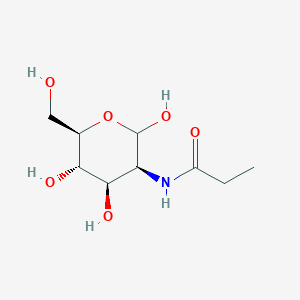 N-[(3S,4R,5S,6R)-2,4,5-trihydroxy-6-(hydroxymethyl)oxan-3-yl]propanamide