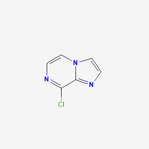 molecular formula C6H4ClN3 B1365105 8-Chloroimidazo[1,2-a]pyrazine CAS No. 69214-33-1