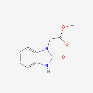 methyl 2-(2-oxo-3H-benzimidazol-1-yl)acetate