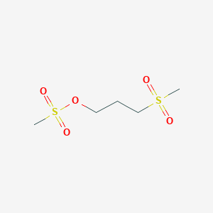 molecular formula C5H12O5S2 B1365110 3-(Methylsulfonyl)propyl methanesulfonate CAS No. 357913-53-2