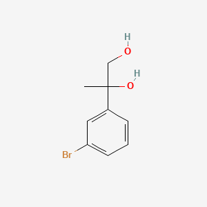 2-(3-Bromophenyl)propane-1,2-diol
