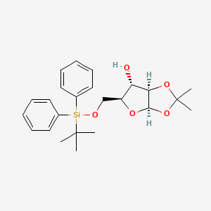 5-O-tert-Butyldiphenylsilyl-1,2-O-isopropylidene-beta-L-arabinofuranose