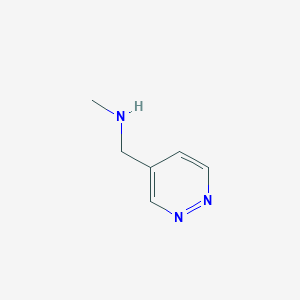 N-Methyl-4-aminomethylpyridazine