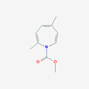 molecular formula C10H13NO2 B136513 Methyl 2,5-dimethylazepine-1-carboxylate CAS No. 156301-72-3