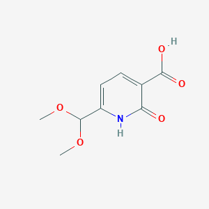 6-(Dimethoxymethyl)-2-hydroxynicotinic acid
