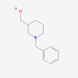 molecular formula C13H19NO B1365142 (1-Benzylpiperidin-3-yl)methanol CAS No. 85387-44-6
