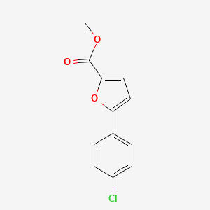 molecular formula C12H9ClO3 B1365151 Methyl 5-(4-chlorophenyl)furan-2-carboxylate CAS No. 41019-40-3