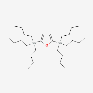 molecular formula C28H56OSn2 B1365153 2,5-双(三正丁基锡基)呋喃 CAS No. 193361-76-1