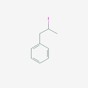 molecular formula C9H11I B13651812 (2-Iodopropyl)benzene 
