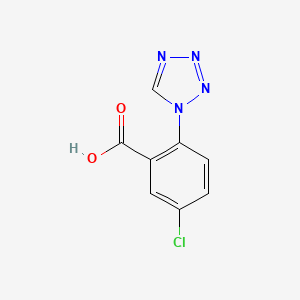 5-chloro-2-(1H-tetrazol-1-yl)benzoic acid