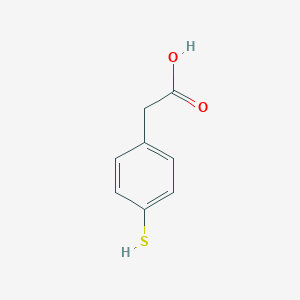 molecular formula C8H8O2S B013652 4-Mercaptophenylacetic acid CAS No. 39161-84-7