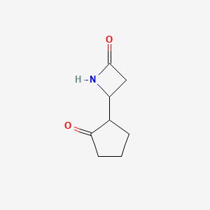 4-(2-Oxocyclopentyl)azetidin-2-one