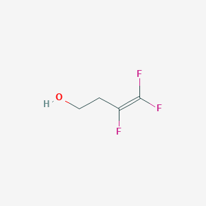 molecular formula C4H5F3O B1365210 1,1,2-Trifluorobut-1-en-4-ol CAS No. 97168-13-3